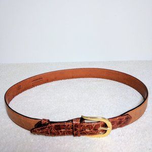 Belt (NEW) - TOP QUALITY - ITALIAN Leather/Crocodile!